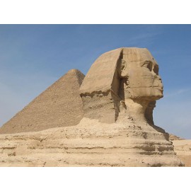 Fototapetai Egipto piramidė ir sfinksas